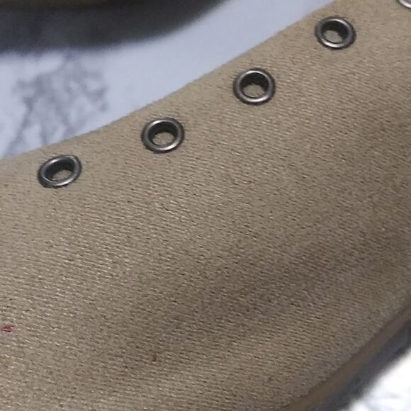 Simply styled nude faux  suede block heels - Picture 7 of 9